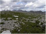 Passo Gardena - Col de Mesores / Sass dla Luesa